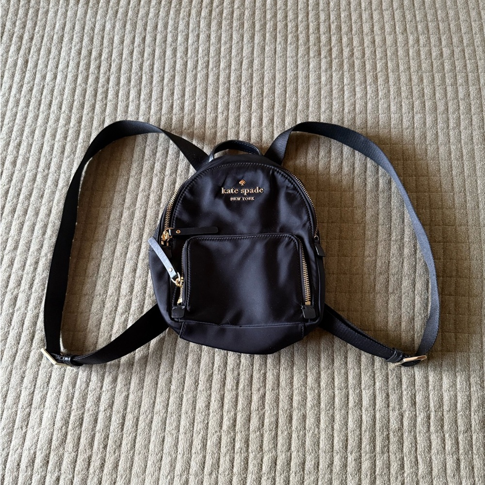 Kate Spade Mini Black Backpack